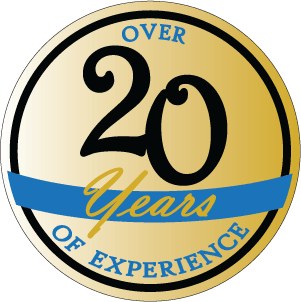 lamarre and sons over 20 years experience emblem