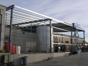 lamarre and sons equipment room structure and installation