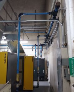 lamarre and sons kaeser compressor and fastpipe install