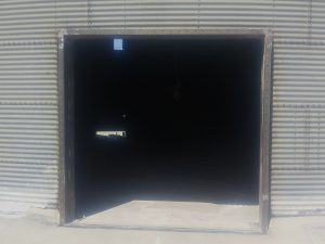 lamarre and sons silo acess door fabricate and install opening